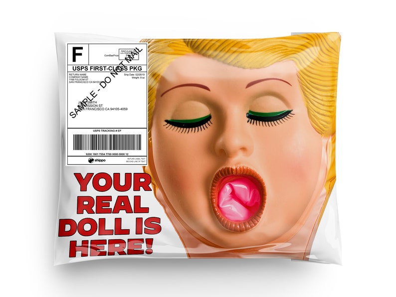 Blow up Doll Prank Package Mail Embarrassing Mortifying Postal Prank