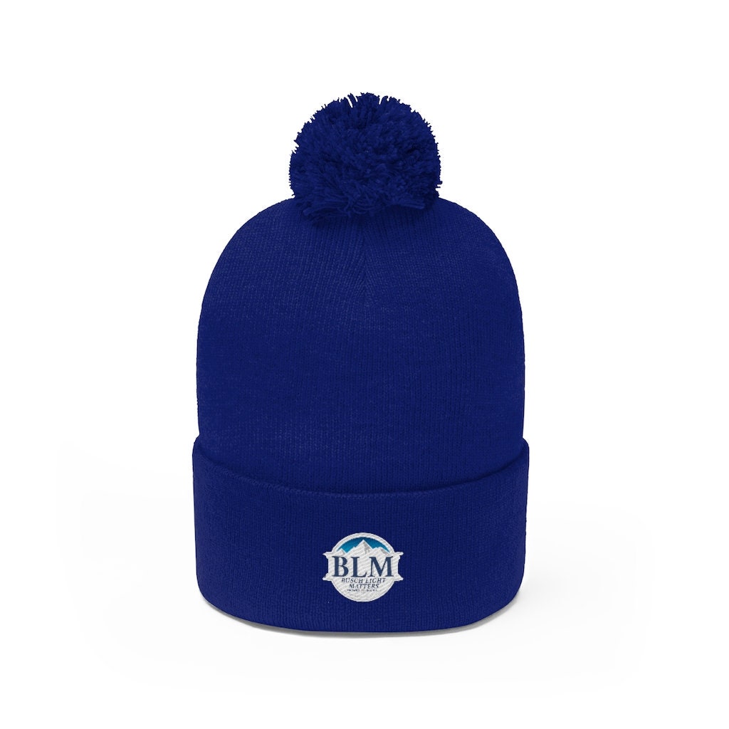 Busch Light Matters Pom Pom Beanie | Etsy