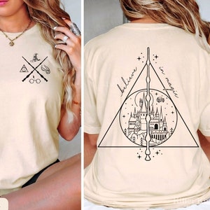 Wizard Castle Shirt,HP Shirt,Universal Family Vacation Shirts,Wizarding School Shirt,Pottery Gifts For Women,Magic School Tee,Bookworm Gift