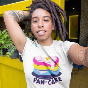 Pansexual Shirt, Pan Pride Shirt, Pansexual Pancake Shirt, LGBTQ Pride Shirt, Pan Tshirt, Pansexual Pride Shirt, Pansexual Gift