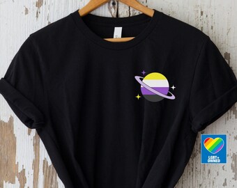 Nonbinary Pride Shirt,Nonbinary Flag Shirt,Subtle Nonbinary Shirt,Enby Pride Clothing,Non Binary Gifts,NB Pride,Pride Month Tshirt,LGBT Tee