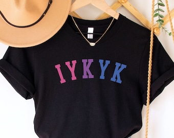 Subtle Bi Pride Shirt Bisexual Shirt Discreet Pride Subtle Pride Shirt Bi Pride Clothing Queer Owned Shops Bi IYKYK Pride Month TShirt