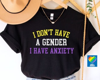 Nonbinary Shirt,Non Binary Pride,Enby Pride Shirt,Funny Nonbinary Gift,Pride Shirt Funny,Gender Neutral Adult,LGBTQIA Pride Month Shirt