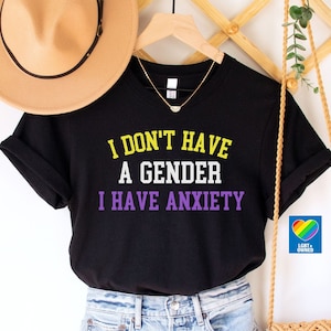 Nonbinary Shirt,Non Binary Pride,Enby Pride Shirt,Funny Nonbinary Gift,Pride Shirt Funny,Gender Neutral Adult,LGBTQIA Pride Month Shirt