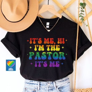 Pastor Pride Shirt,LGBTQ Pastor Shirt,Pride Shirt for Pastor,Pride Month Shirt,Rainbow Pride Tee,Pastor Ally Shirt,Proud Pastor Shirt