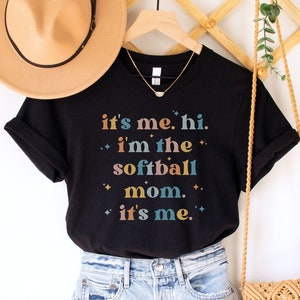 Softball Mom Shirt, Softball Tshirt, Softball Mom Gift, Mothers Day Shirt, In My Softball Mom Era Shirt, Softball Mama Shirt, Gift for Mom