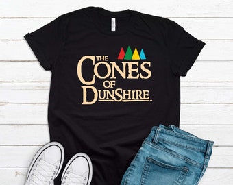 Cones of Dunshire Parks and Rec Shirt, Parks and Recreation Shirt, Parks and Rec Gifts, Leslie Knope, Ron Swanson, Ben Wyatt