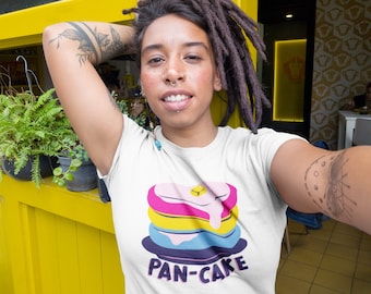 Pansexual Shirt, Pan Pride Shirt, Pansexual Pancake Shirt, LGBTQ Pride Shirt, Pan Tshirt, Pansexual Pride Shirt, Pansexual Gift