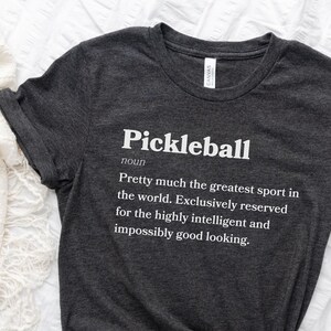 Pickleball cadeau, grappige shirts Pickleball, T-shirt Pickleball, cadeau Pickleball speler, cadeau Pickleball, cadeau Pickleball voor haar, cadeau Pickleball voor hem