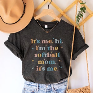 Softball Mom Shirt, Softball Tshirt, Softball Mom Gift, Mothers Day Shirt, In My Softball Mom Era Shirt, Softball Mama Shirt, Gift for Mom
