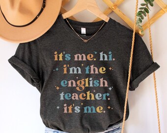 Shirt leraar Engels, shirt grappig grammatica, cadeau leraar Engels, terug naar school shirt, ELA leraar kleding, T-shirt schrijven, cadeau voor leraar Engels, cadeau voor leraar Engels
