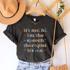 Speech Therapist Shirt,SLP Speech Therapy Shirt,Retro Speech Pathology Grad Top,Gift for Speech Therapist,Speech Language Pathologist Shirt