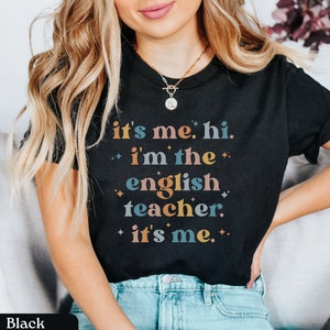 Englischlehrer Shirt, lustiges Grammatik Shirt, Englischlehrer Geschenk, Back zu Schul Shirt, ELA Lehrer Kleidung, schreibendes T-Shirt, Geschenk für Englischlehrer