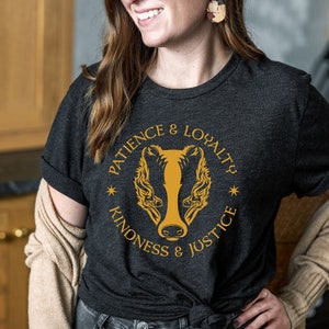 Wizard House Shirts, HP Shirt, Family Vacation Shirts, Wizard School House Tee, Pottery Gift, Reading Shirt, Witchy Stuff, Bookworm Gift