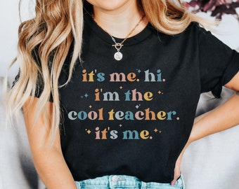 Cool Teacher Shirt, Teacher Gift, Swiftie Teacher Tshirt, Groovy Retro Teacher Tee, Funny Teacher Shirt, Swifty Gift, Teacher Appreciation