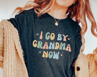 New Grandma Shirt, Pregnancy Announcement Tshirt, New Grandma To Be, Cute Gift For Grandma, Cool Grandma Tee, New Baby Grandkid Reveal