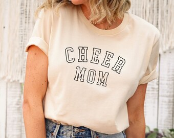 Maglietta Cheer Mom, regalo Cheer Mom, mamma cheerleader, maglietta mamma cheerleader, regalo per la festa della mamma per la mamma, maglietta per la festa della mamma, maglietta Cheer Mama