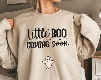 Halloween-zwangerschapsaankondiging Sweatshirt, Halloween-babyaankondiging, Halloween-zwangerschapssweater, grappige zwangerschap, zwangerschapscadeau