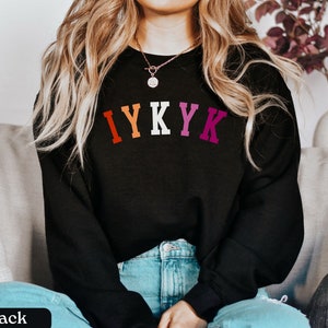 Lesbian Sweatshirt Subtle, Subtle Lesbian Pride Shirt, Lesbian Sweater,Discreet Pride,Lesbian Clothing,Lesbian IYKYK Pride Month Queer Owned