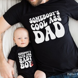 Dad And Baby Matching Shirts,Funny New Dad Shirt,Father Son Outfit,Fathers Day Gift,Gift For New Dad,Gift For Husband,Funny Baby Shower Gift