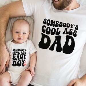 Dad And Baby Matching Shirts,Funny New Dad Shirt,Father Son Outfit,Fathers Day Gift,Gift For New Dad,Gift For Husband,Funny Baby Shower Gift