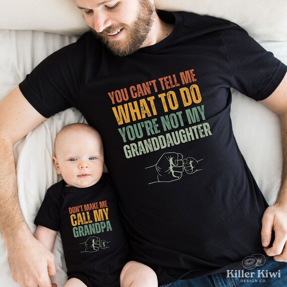 Father's Day Gift Shirt From Grandson Fun Matching Shirts Father's Day Gift Shirt From Grandson Fun Matching Shirts