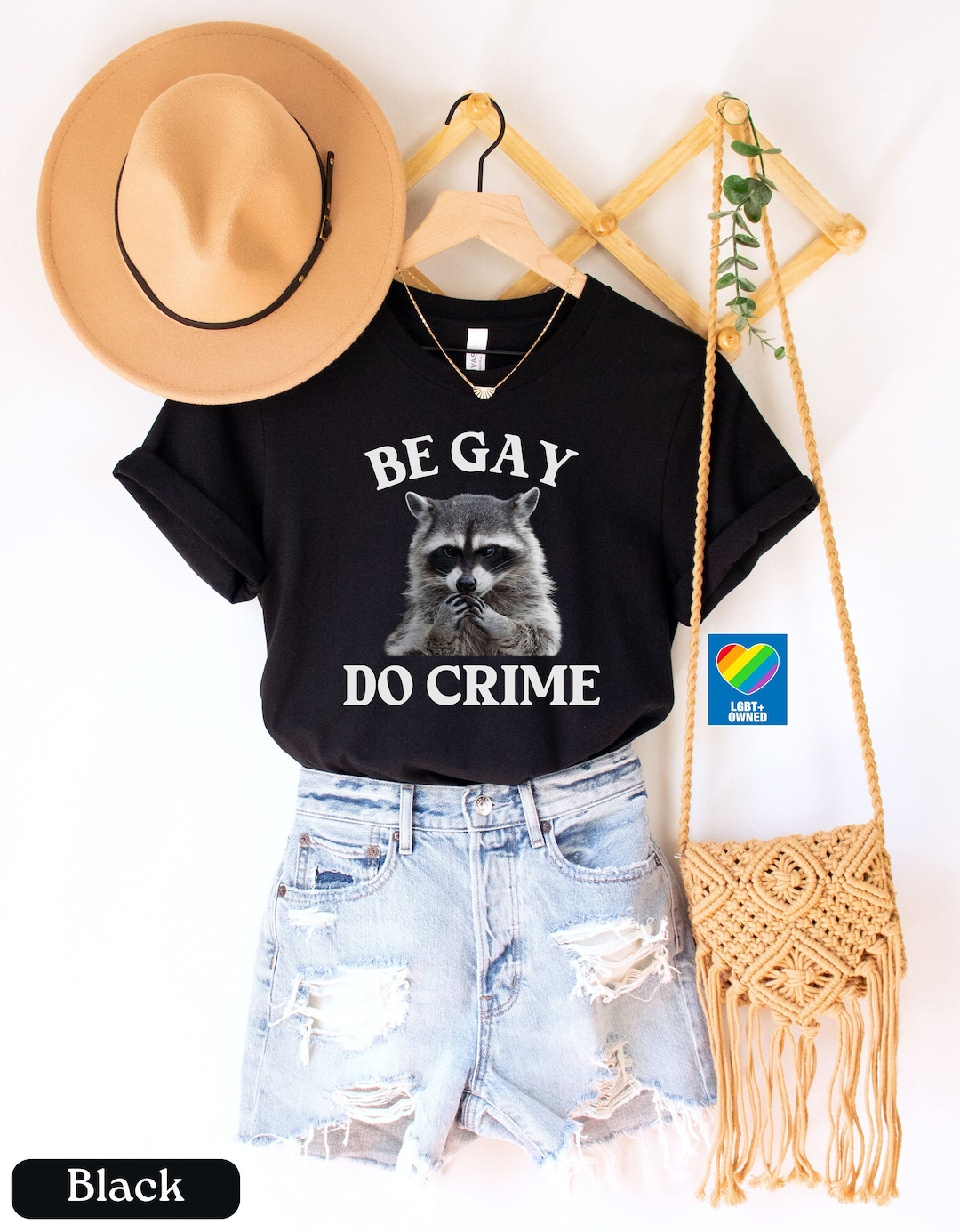 Be Gay Do Crime Tshirt,be Gay Shirt,funny Raccoon Shirt,funny LGBT ...