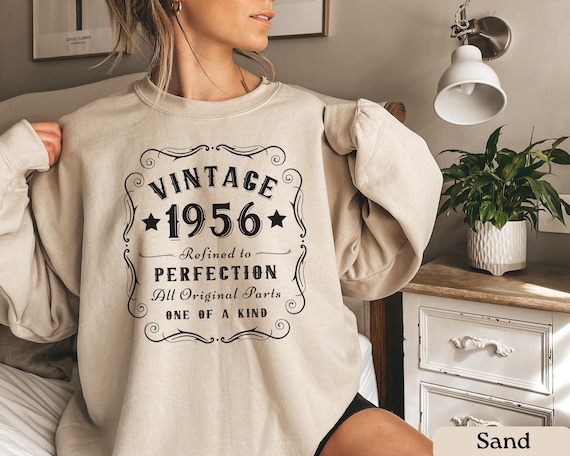 70th Birthday Gift, Vintage 1956 Sweatshirt, 70th Birthday Shirt, Gift for 70th Birthday, 70th Birthday Gift for Women, Gift for Men