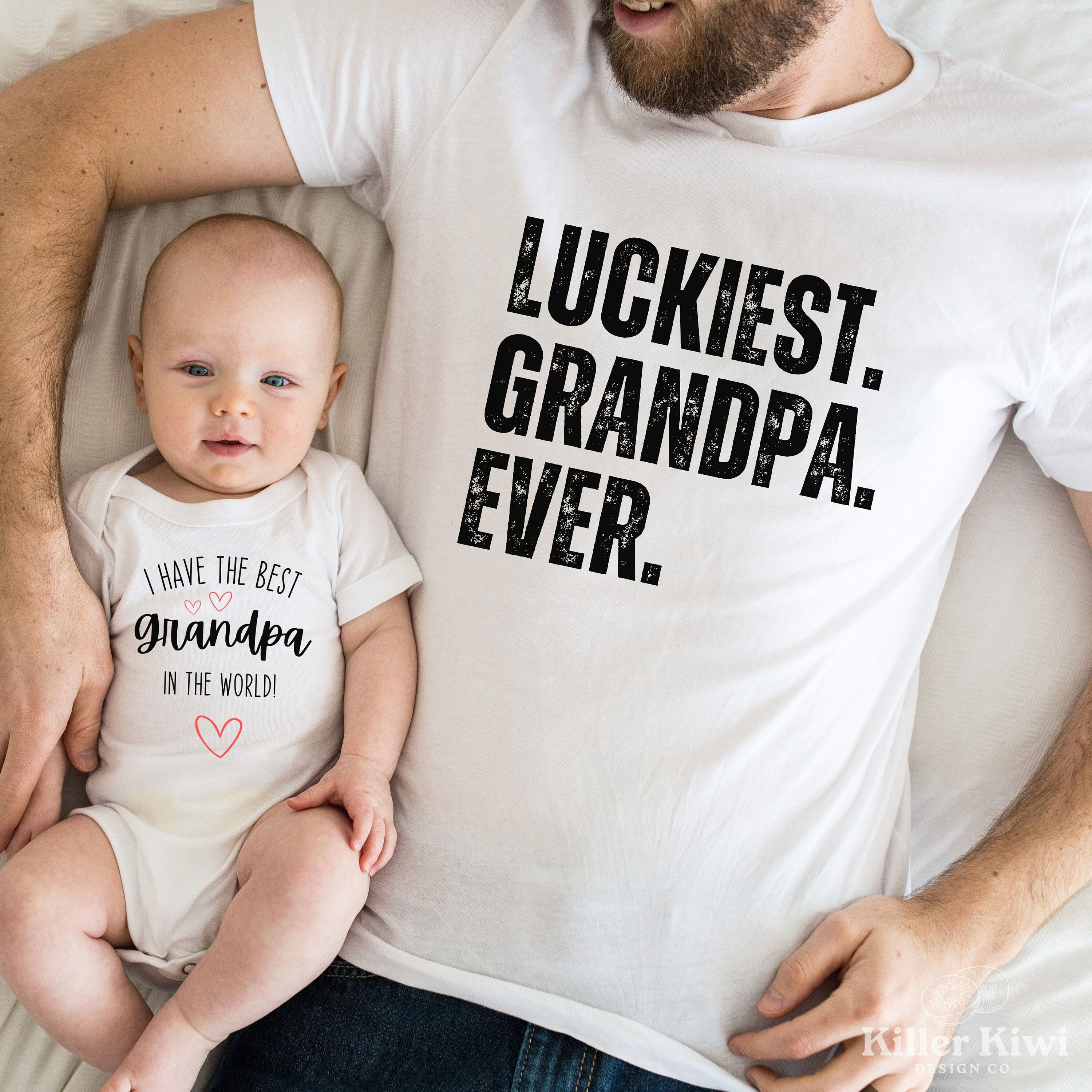 Grandpa Baby Matching Shirts,new Grandpa Shirt,fathers Day Gift