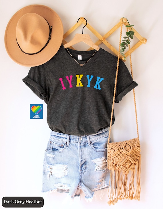 Subtle Pan Pride Shirt, Pansexual Tshirt, Pan Pride Flag Shirt, All Of The Above, LGBTQ Gift, Queer Shirt, Pan IYKYK Shirt, Pride Outfit