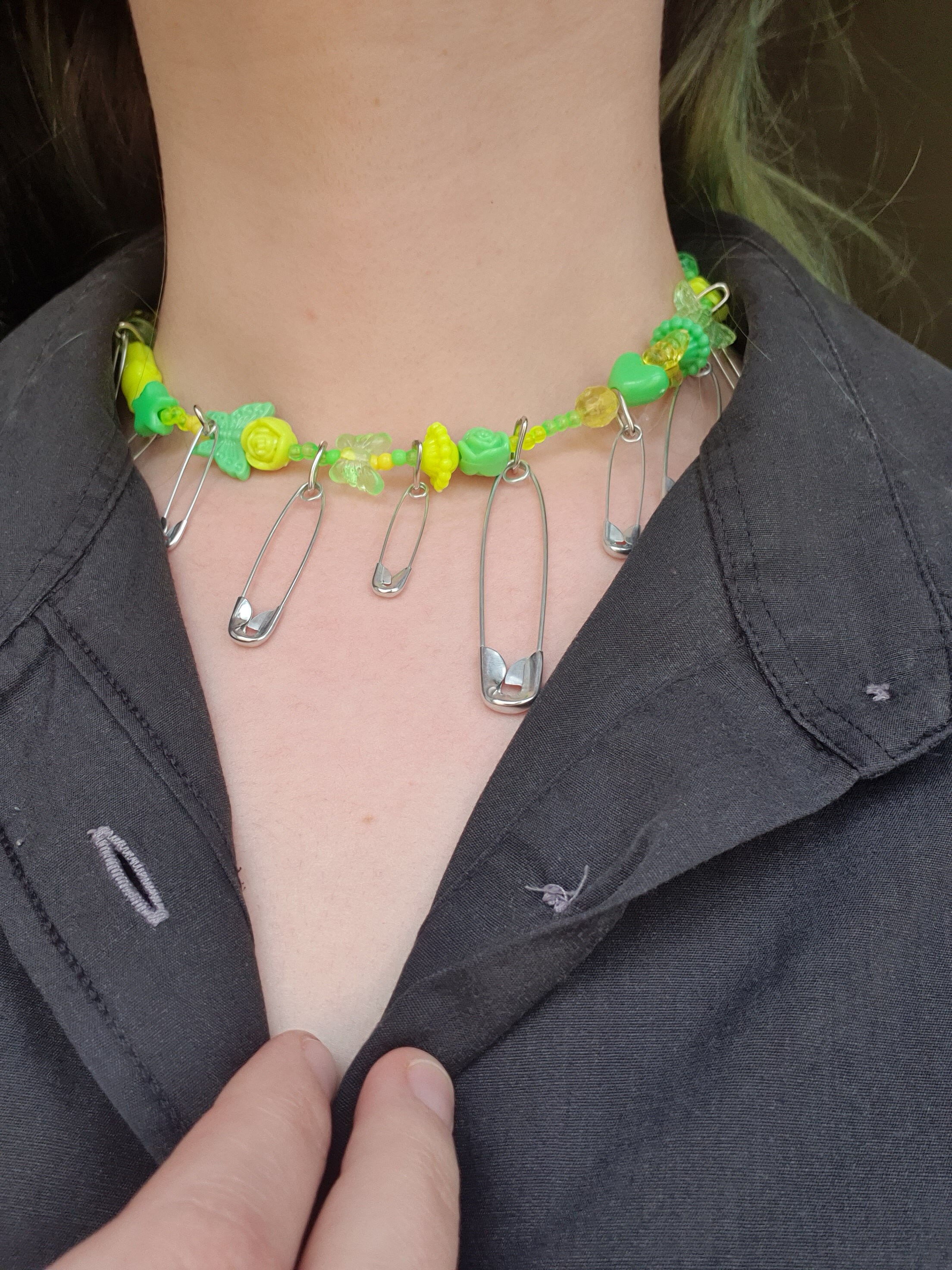 BAD BLOOD Necklace Punk Egirl Alternative Jewelry Etsy UK