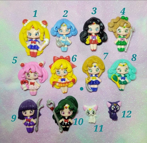 Anime Needle Minders / Badge Reel Holders / Mirror Sailor Moon