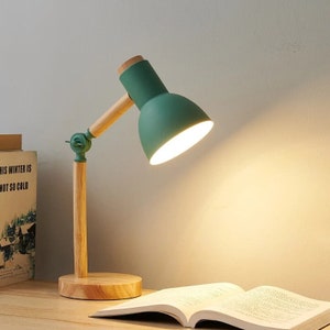 Modern Nordic Wooden Desk Lamp