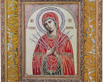 ロシア正教のイコン 十字架の礼拝。 ロシア正教の十字架を崇拝する 2 人の天使