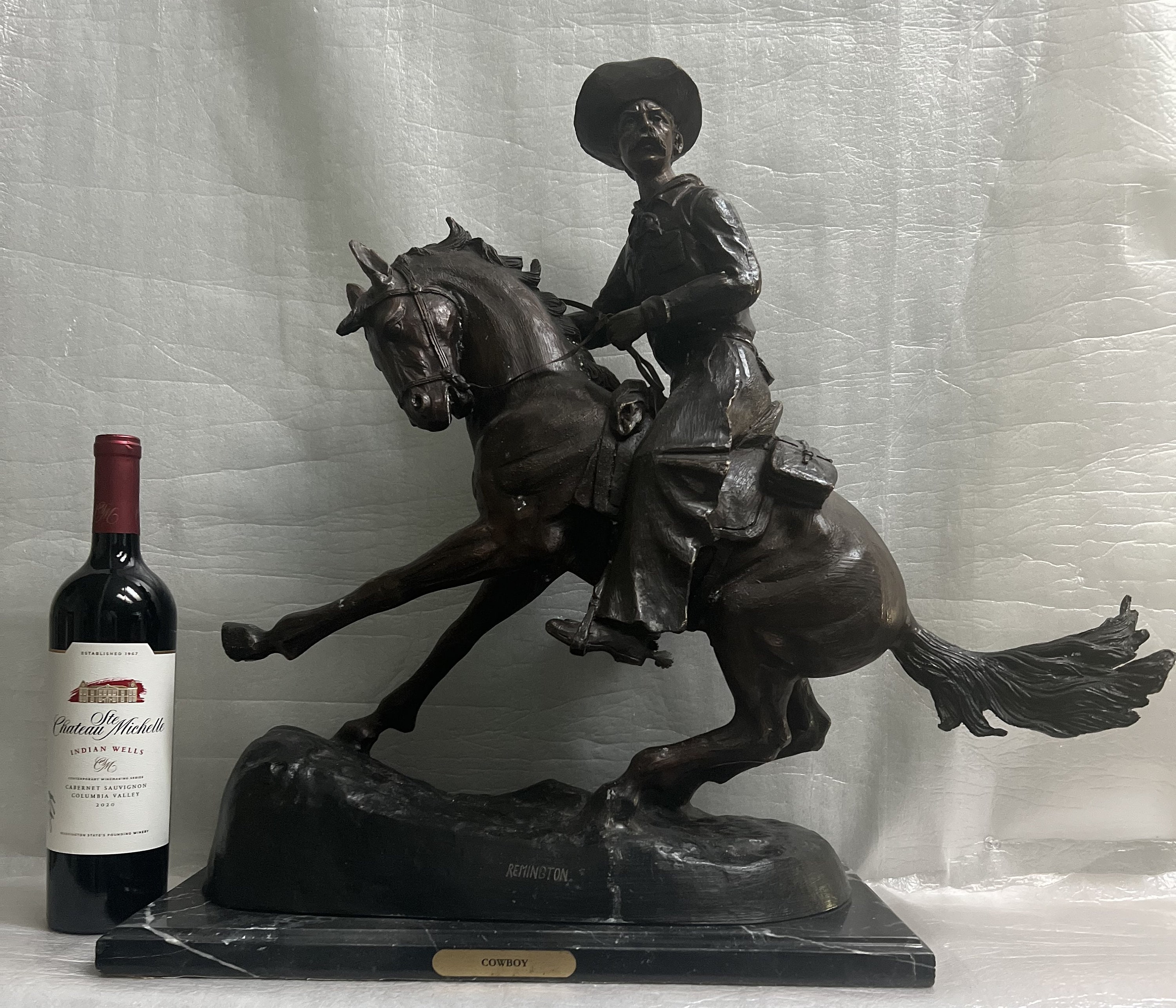 フレデリック・レミントン Frederic Remington 置物 金属製 フレデリック・レミントン Frederic Remington 置物 金属製