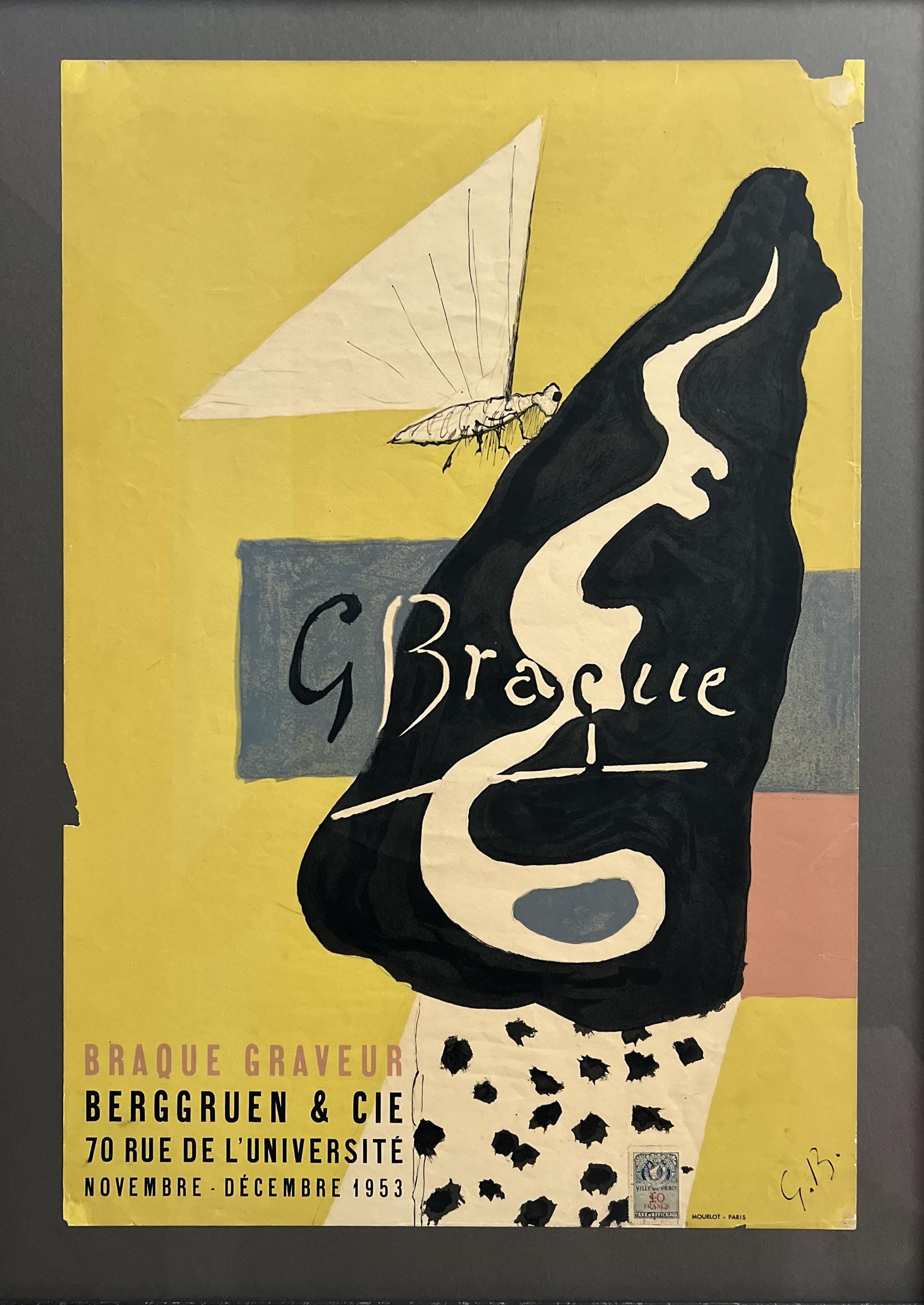 Georges Braque Original Event Poster Original 