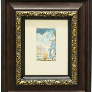 Salvador Dali (Spanish, 1904-1989 &quot;Le Nouveau Monde&quot; Limited Edition Etching COA