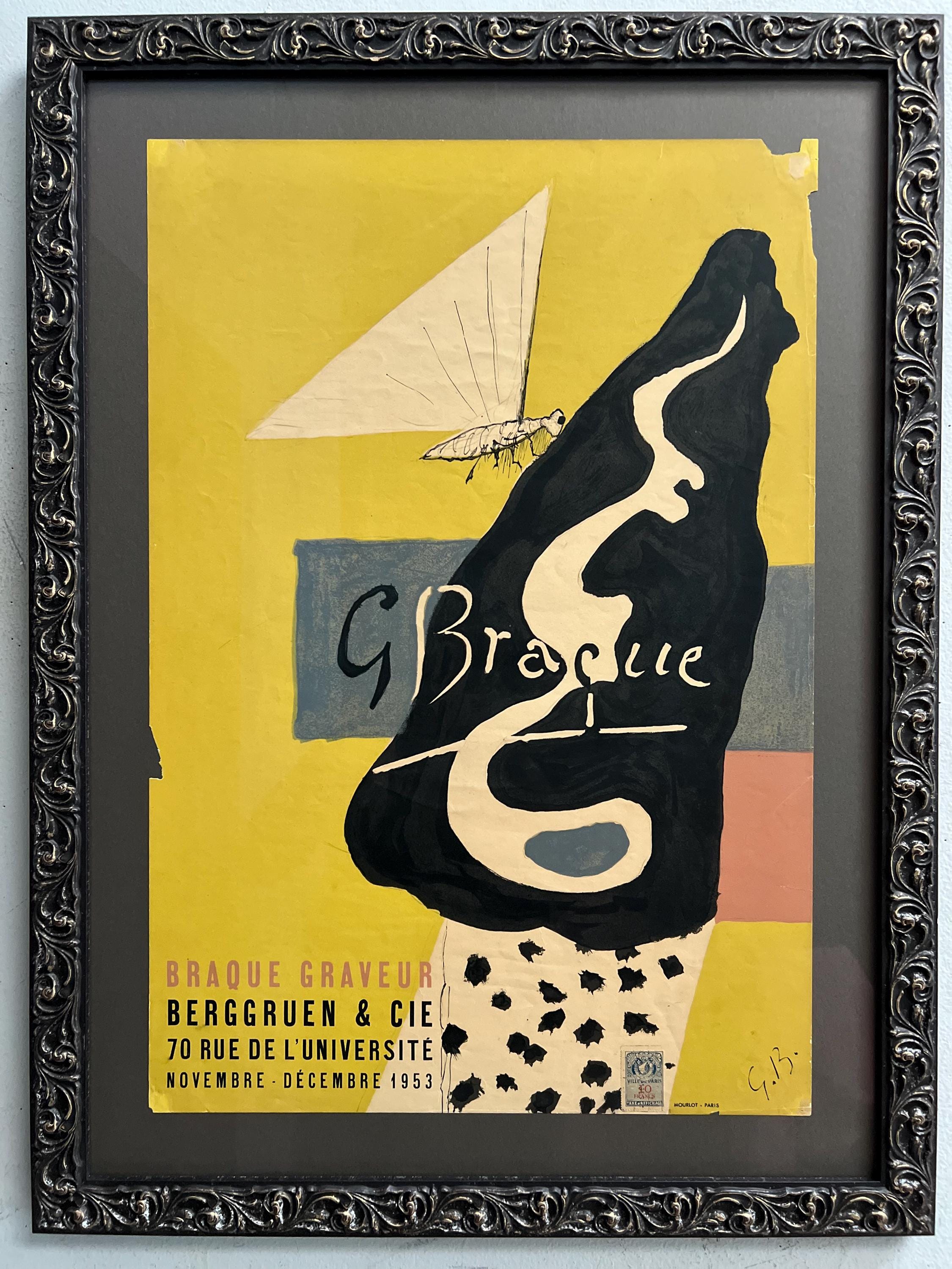 Georges Braque Original Event Poster Original 