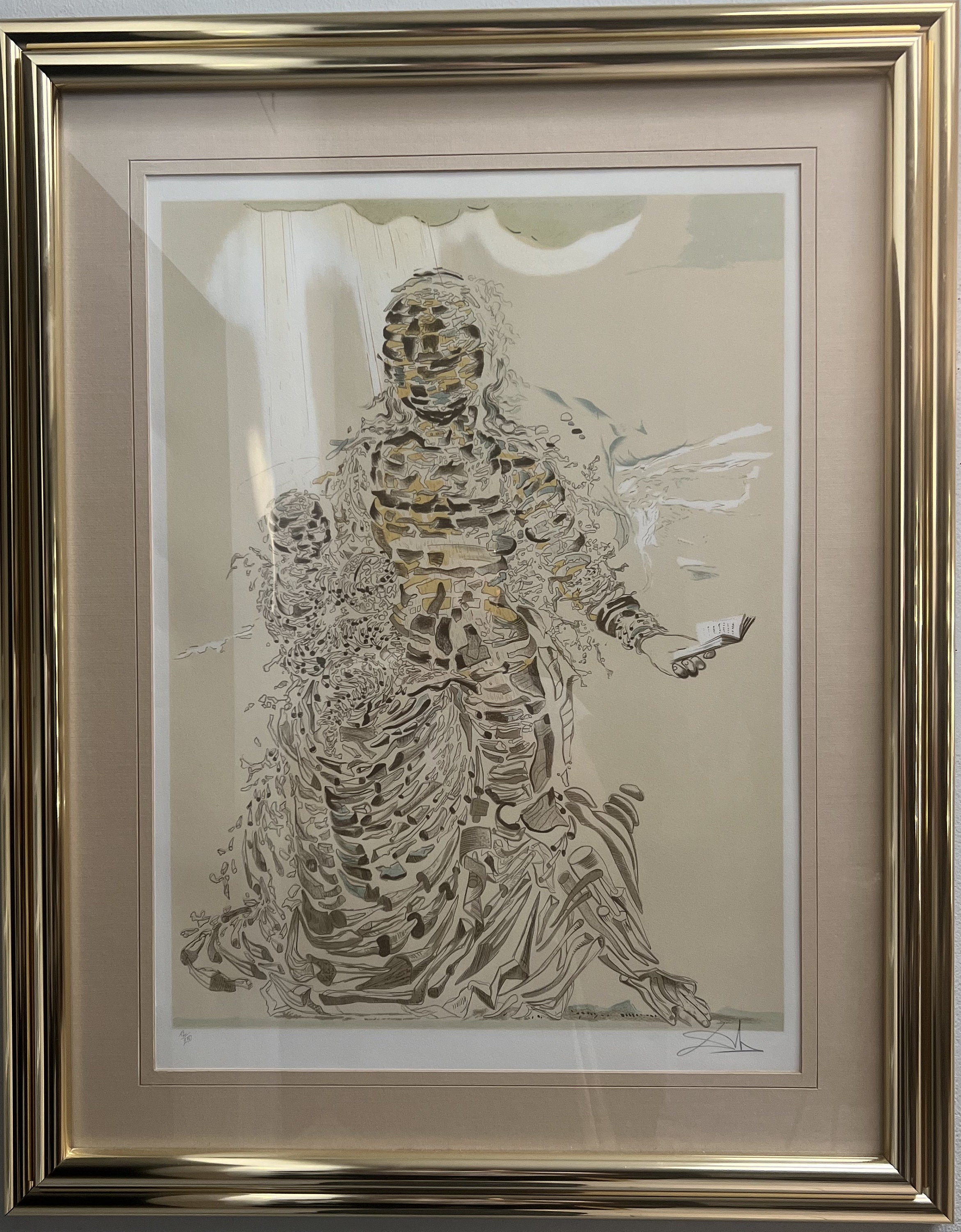 現代アート　graphic art lithograph 50限定 SALVADOR DALI 