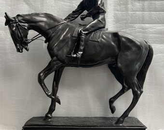 Isidore Jules Bonheur ( France 1827-1901) Stunning Bronze &quot;A Jockey on Horse&quot;