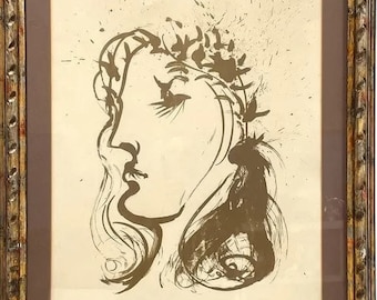 Salvador Dali “vénus Au Joueur D'orgue“ Signed and Numbered - Etsy