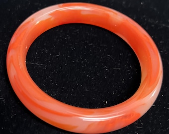 Very Rare Red Jade Jadeite Jade Bangle Bracelet