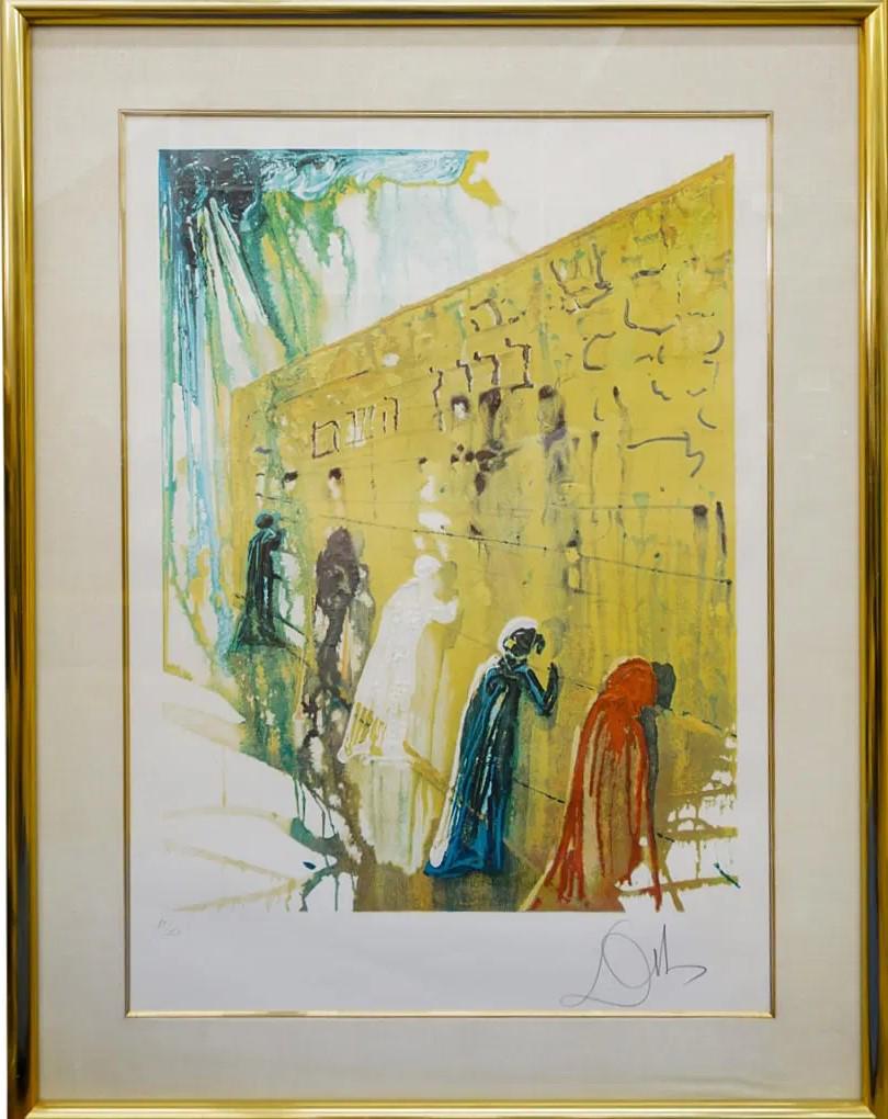 Salvador Dalí lithograph 限定175 Salvador Dali (spanish, 1904-1989) 
