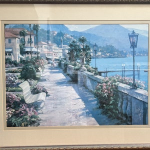 4-57 BEHRENS 絵画 ホワード・ベーレンス サイン入り （フィア