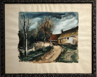 モーリス・ド・ヴラマンク、ラ・セーヌ・ア・シャトゥー、ヴラマンク