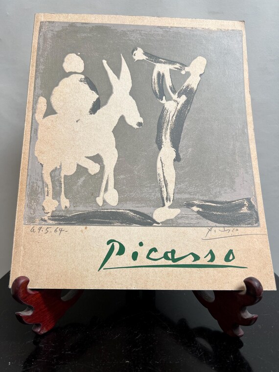 Pablo Picasso: the Book is a 1964 Exhibition Catalogue Keramik