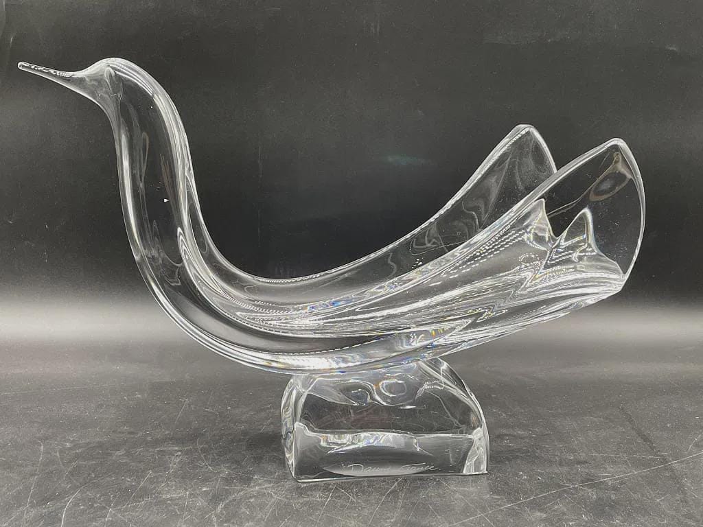 Daum Glass Birds - Etsy