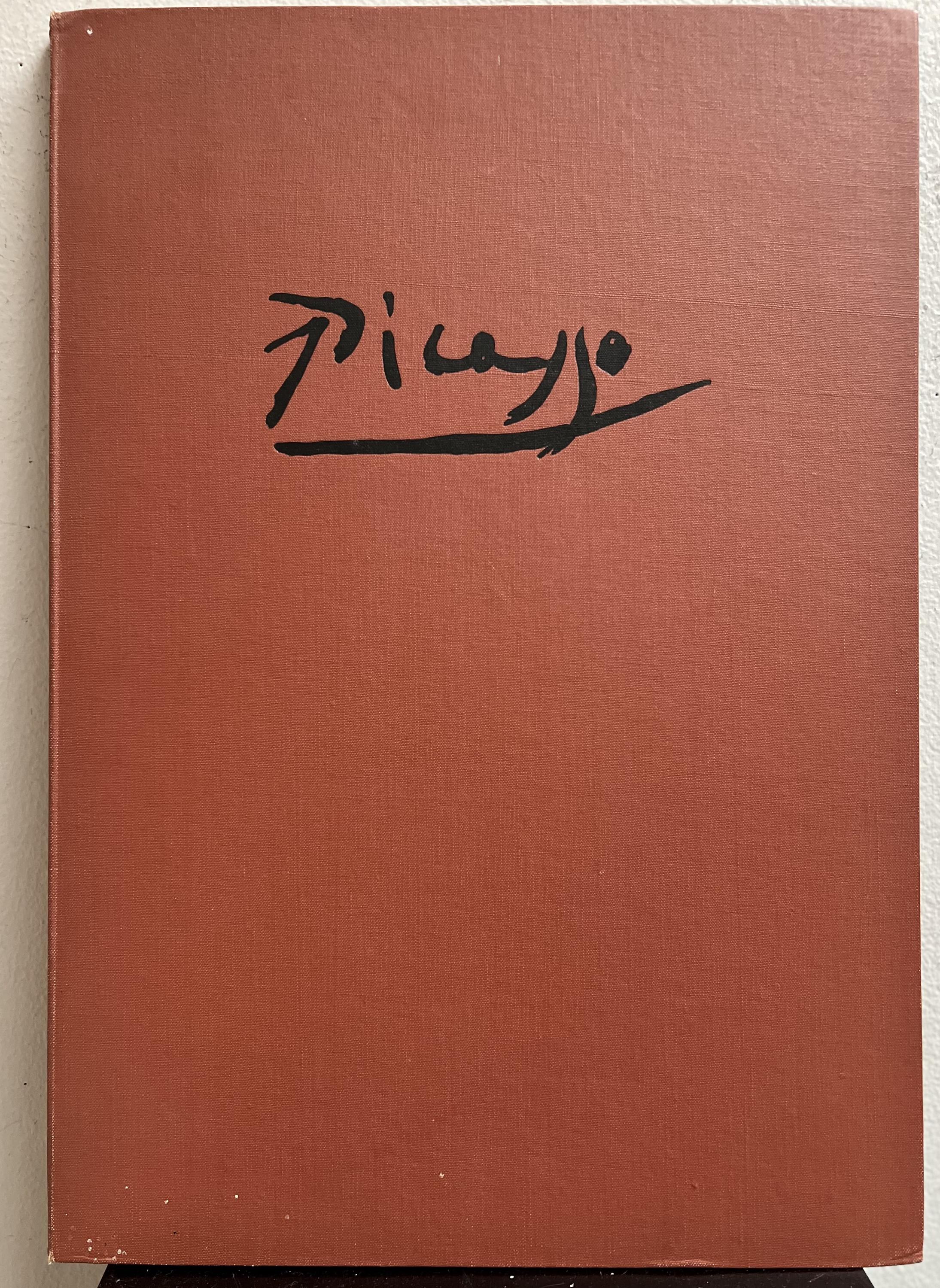 PABLO PICASSO Portfolio originale completo di 15 disegni firmati a mano in rosso COA