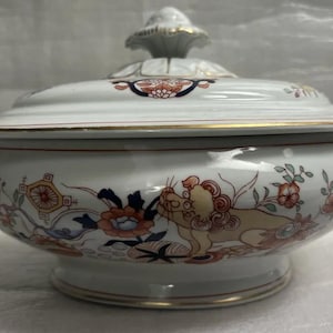 VISTA ALEGRE PORTUGAL&quot;Large Covered Serving Dish 9&quot; Made in Portugal
