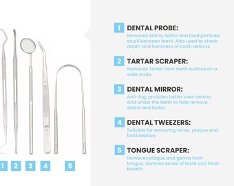 Dentists Hygienist Pick Tools Explorer 23 Tartar Probe 9 Heidman Spatula Lab Kit